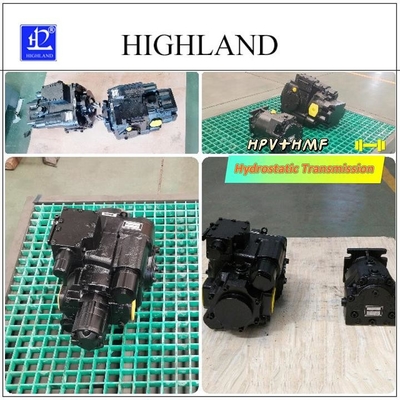 Hoge druk hydraulisch motorpompsysteem met maximaal 42 Mpa. Druk en motorpomptype