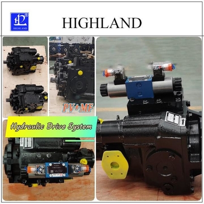 Krachtige hydraulisch aangedreven pomp met max. druk 42Mpa en 79KW continu vermogen