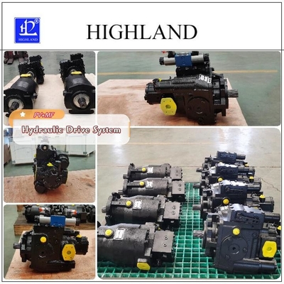 97% efficiëntie Hydraulisch motorpompsysteem voor zware toepassingen
