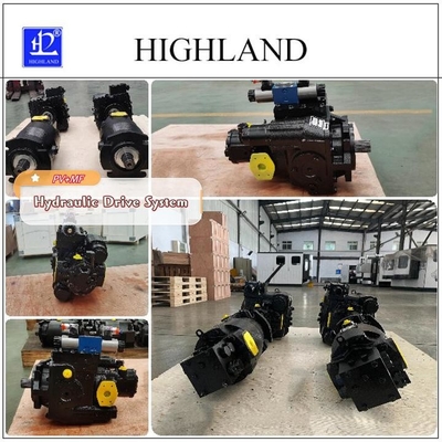 97% efficiëntie Hydraulisch motorpompsysteem voor zware toepassingen
