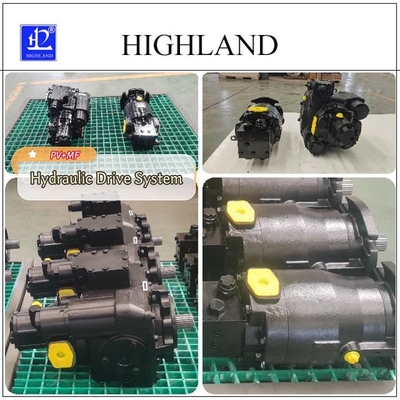 Hydraulische motorpomp met 97% efficiëntie en maximale verplaatsing van 50 ml/r