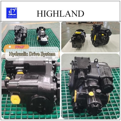 Hydraulische motorpomp met 97% efficiëntie en maximale verplaatsing van 50 ml/r