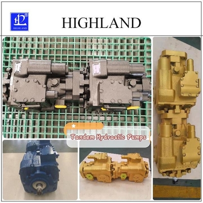 Industriële gietijzer hydraulische zuigerpomp voor zware machines