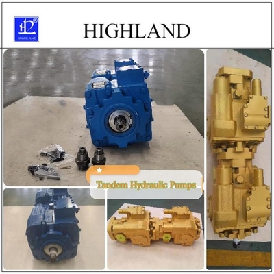 Hydraulische zuigerpompen met variabele verplaatsing voor zware hydraulische transmissie