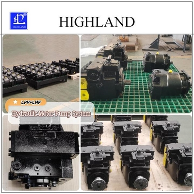 Hydraulische componenten Hydraulische pomp met gietijzer