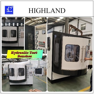 Graafmachines Hydraulische testbanken Stroomgehalte 450L/min Hydraulische apparatuur Testsysteem