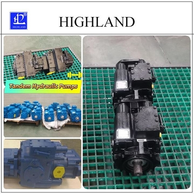 Industriële hydraulische zuigerpomp met hoge druk voor zware machines