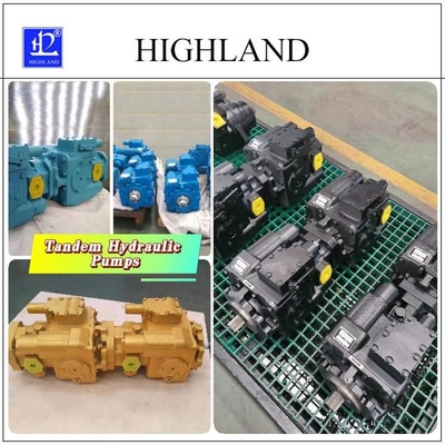 Industriële hydraulische zuigerpomp met hoge druk voor zware machines