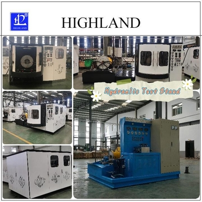 160 kW kenmerkende hydraulische testbanken Volledig automatisch ontwerp