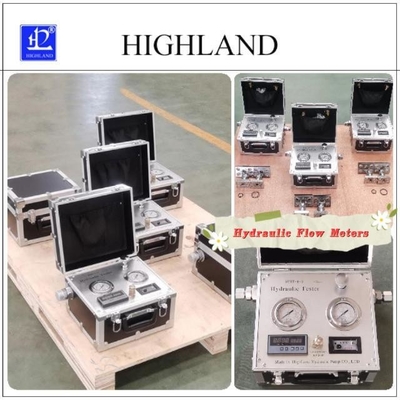 Hoogstroomhydraulische tester voor maximale druk 420 bar HIGHLAND-ontwerp
