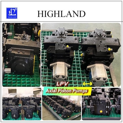 35 Mpa nominale druk Zwarte hydraulische zuigerpompen die optimale systeemprestaties garanderen