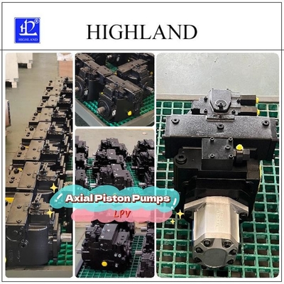 Een gladde en consistente vloeistofstroom met swashplate-mechanisme in axiale zuigerpompen