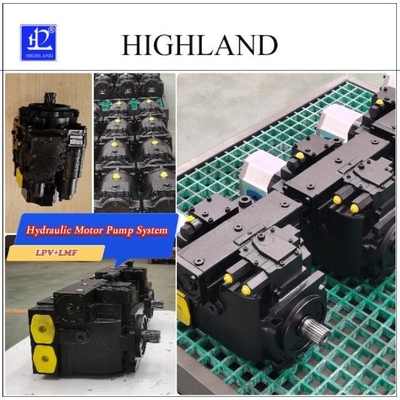 Vermogen gietijzeren motor pompsysteem Harvester Hydraulisch met maximaal 90 ml/uur verplaatsing