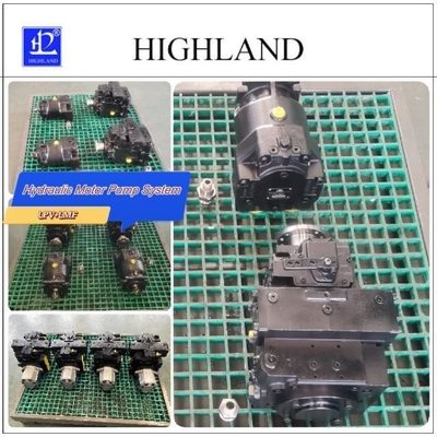 Handmatig laden gietijzer hydraulisch motorpompsysteem