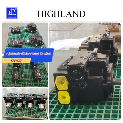 149kw gietijzeren motorpomp systeem in multiplex hoes hydraulische componenten handmatig laden