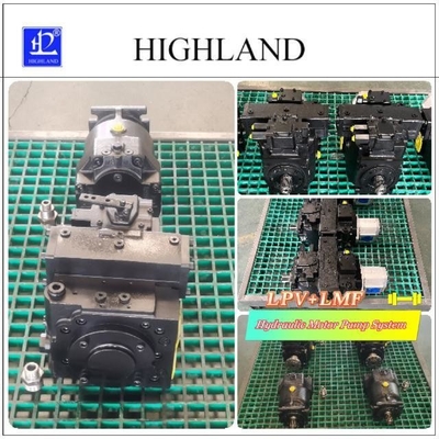 Hoge-efficiëntie hydraulische pomp voor silage-machines