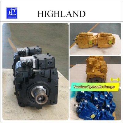 HPV70 Harvester Hydraulische pompen Zwart of Blauw Kleur Handmatige laadstand
