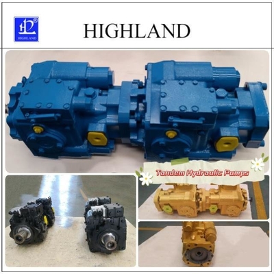 Hoogwaardige landbouwmachines tandem hydraulische pompen gietijzer overbelasting test
