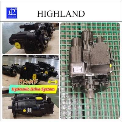 Harvester Hydraulisch aandrijfsysteem Hydraulische besturing Assige zuigerpomp Automatisch