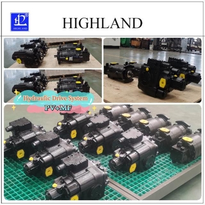 Harvester Hydraulisch aandrijfsysteem Hydraulische besturing Assige zuigerpomp Automatisch