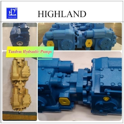 Hoogdrukhydraulische tandempomp voor professionele landbouwmachines