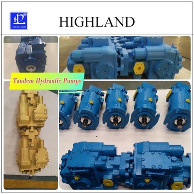 Hoge duurzaamheid hydraulische tandempomp voor oogstmachines