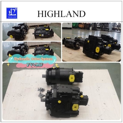 Harvester Hydraulisch aandrijfsysteem Axiale zuigerpomp met hydraulische olie