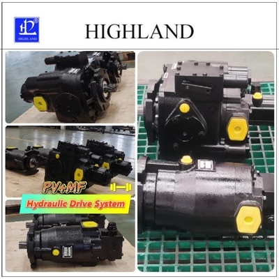 Harvester Hydraulisch aandrijfsysteem Axiale zuigerpomp met hydraulische olie