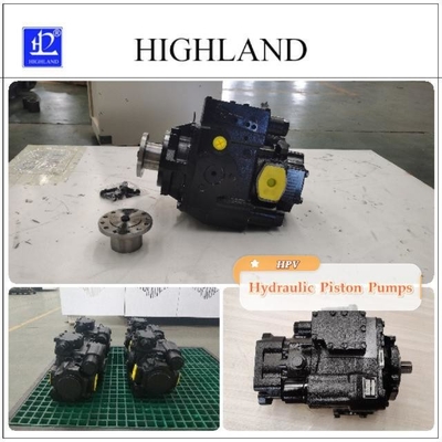 Hoge druk 35 Mpa Nominale druk gesloten schakel axiale hydraulische zuigerpomp