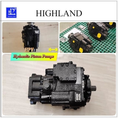 Hoge druk 35 Mpa Nominale druk gesloten schakel axiale hydraulische zuigerpomp