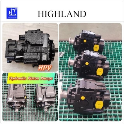 Hoge druk 35 Mpa Nominale druk gesloten schakel axiale hydraulische zuigerpomp
