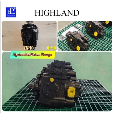 Variabele verplaatsing Axial zuigerpomp Zwart gietijzer Hydraulische krachtbron