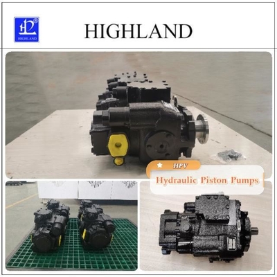 Variabele verplaatsing Axial zuigerpomp Zwart gietijzer Hydraulische krachtbron