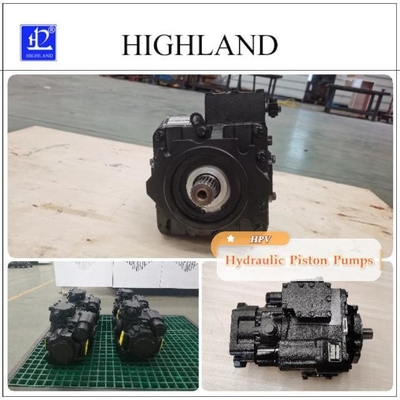 Hydraulische transmissie maximale druk 42Mpa axiale hydraulische zuigerpomp in gesloten lus systeem