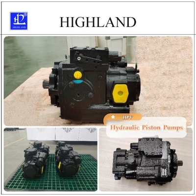Zwart Kleur Gesloten Loop Axial Hydraulische zuigerpompen 42Mpa Maximale druk