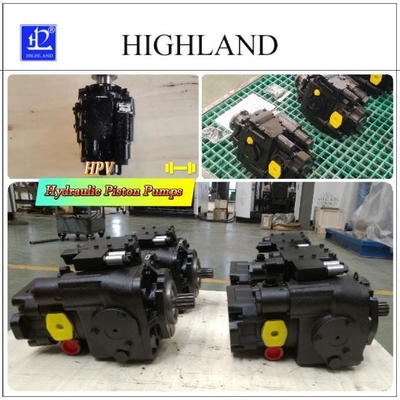 Zwart Kleur Gesloten Loop Axial Hydraulische zuigerpompen 42Mpa Maximale druk