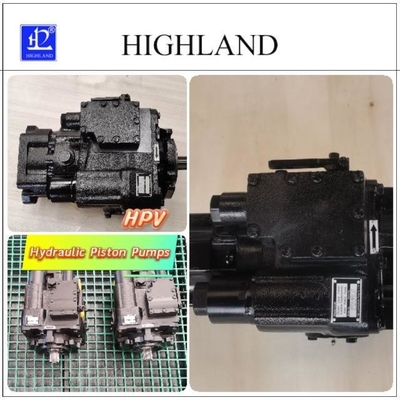 Zwart Kleur Gesloten Loop Axial Hydraulische zuigerpompen 42Mpa Maximale druk
