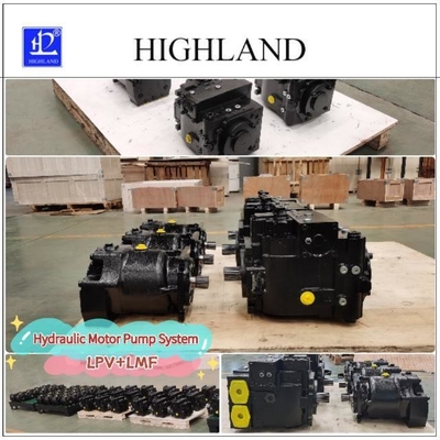 Geïmporteerde hoogwaardige hydraulische zuigerpompmotor met 97% efficiëntie