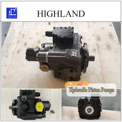 Hydraulische zuigerpomp voor onderdelen van een gesloten as-hydraulisch systeem