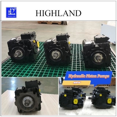 Axial zuigerpomp met variabele verplaatsing voor hydraulische systemen met een nominale druk van 35 Mpa