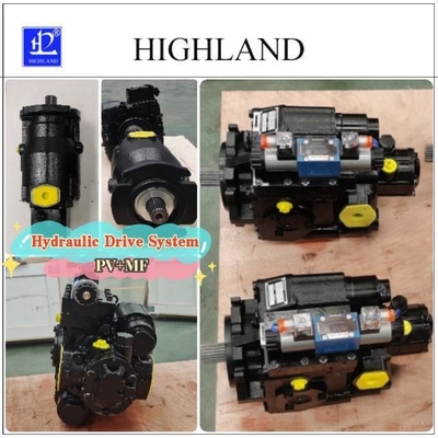 Axial zuigerpomp Hydraulisch aandrijfsysteem Automatische besturing voor verschillende toepassingen