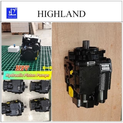 Gegote ijzeren axiale hydraulische zuigerpomp voor gesloten hydraulische systemen