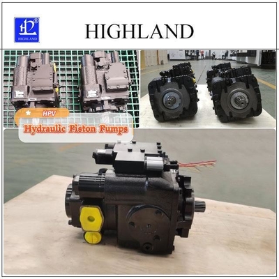 Gegote ijzeren axiale hydraulische zuigerpomp voor gesloten hydraulische systemen