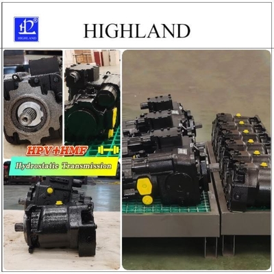 Handmatig laden Hydrostatische transmissiecomponenten gietijzer Hydraulische olie medium