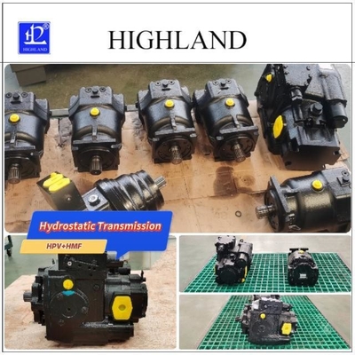 Handmatig laden Hydrostatische transmissiecomponenten gietijzer Hydraulische olie medium