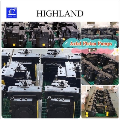 Hydraulische axiale zuigerpompen veelzijdig en een oplossing voor zware machines
