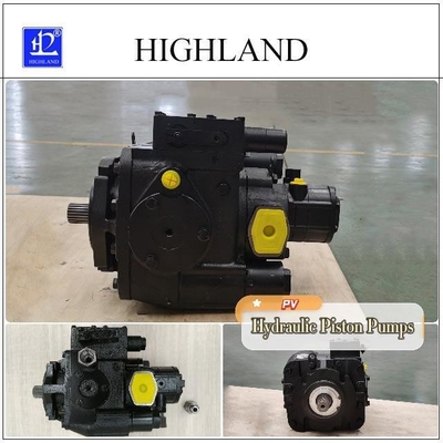 Zwarte axiale zuigerpomp met variabele verplaatsing voor onderdelen van hydraulische systemen