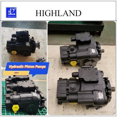 Highland HPV110-MA-R-23 Axiale zuigerpomp 110 ml/r 42 MPa Hoge druk voor landbouwoogst hydraulisch systeem
