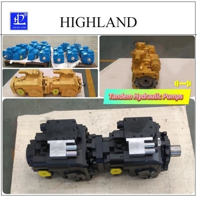 Hydraulische pompen met gesloten tandemcircuit voor hogedruktoepassingen