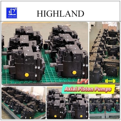 Betrouwbare oplossing Hydraulische behoeften Axial zuigerpompen met nauwkeurige besturing